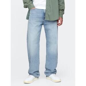 NWT Gap 90s Loose Jeans Men's Light Wash 30x32